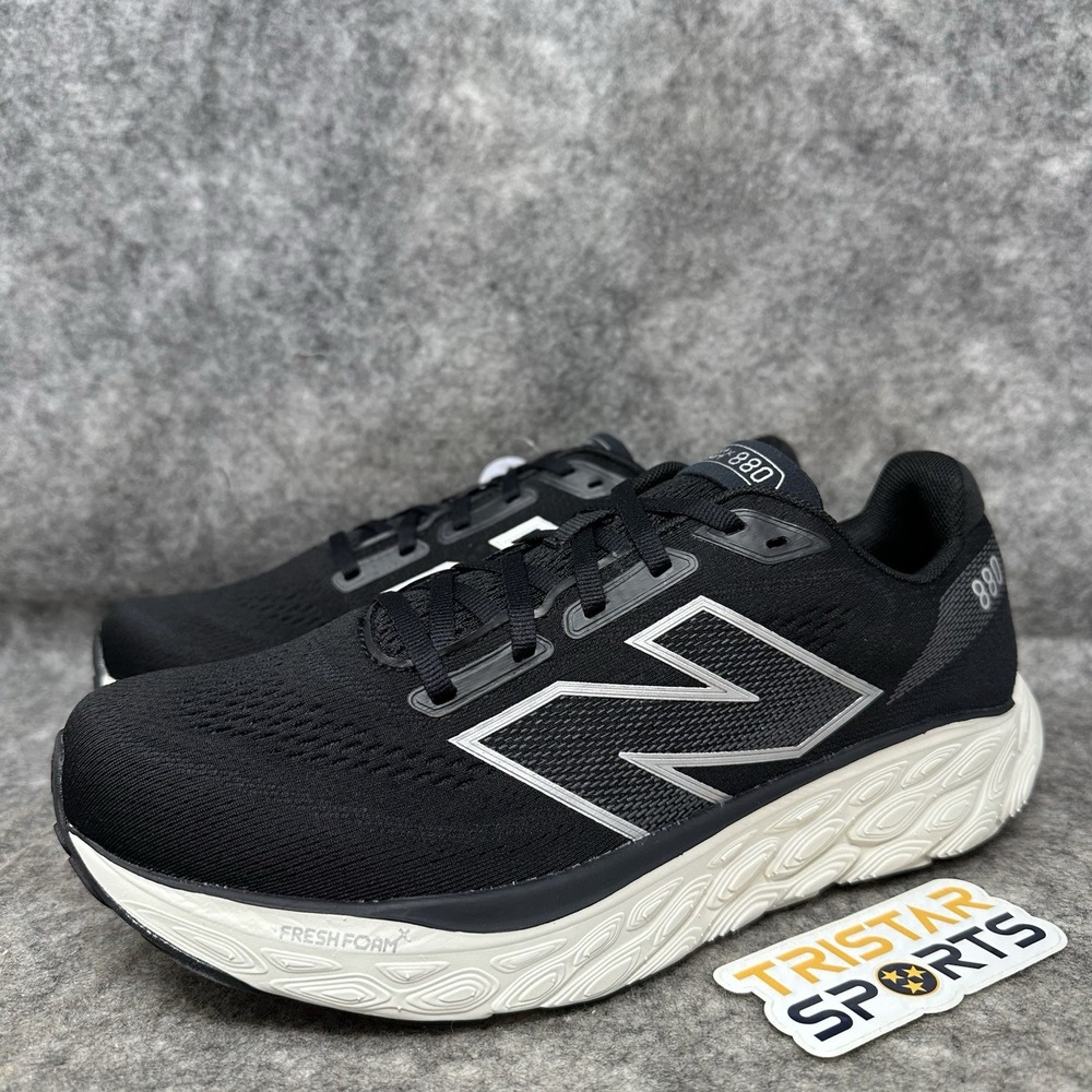 New Balance Fresh Foam 880 V14 Running Shoes Womens Sz 10 Extra Wide Black White